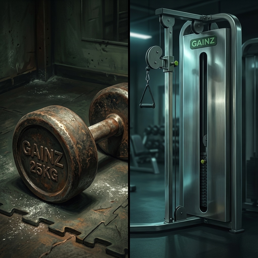 Free weights vs machines